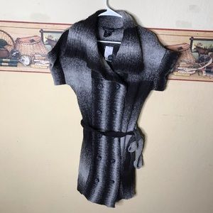 Sweater Project Long Button Down Sweater Cardigan